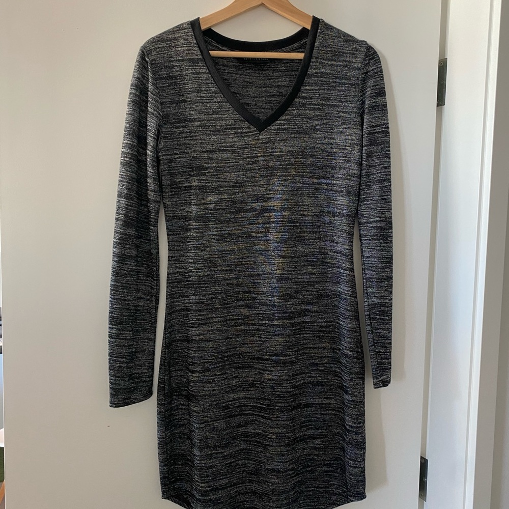 Grey/Black dress